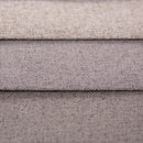 Black -out zijden stof voor gordijn | Licht beige