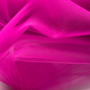 Tecido Tule a metro Rosa Fuxia Texland