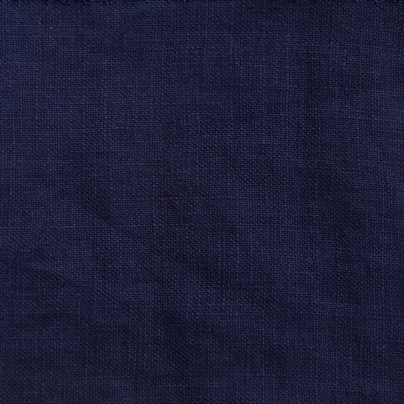 100% linen fabric 165gm2 1.4m Width - Navy Blue