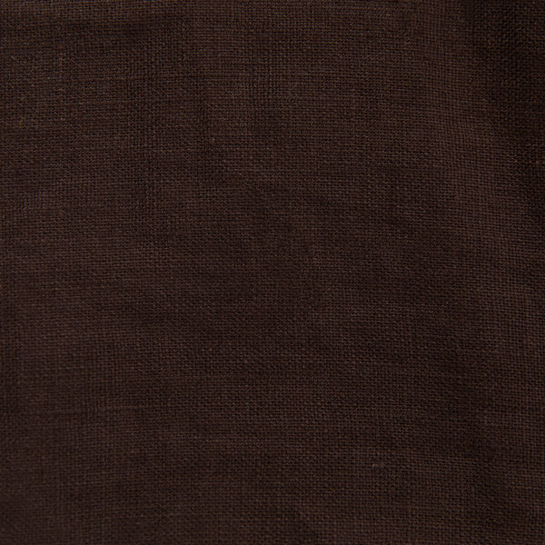 100% linen fabric 165gm2 1.4m Width - Brown