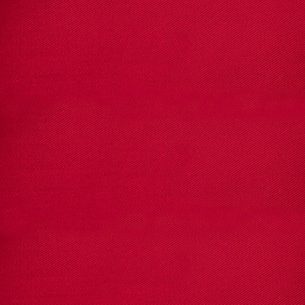 Tecido Sarja Poliester e Algodao vermelho 200 g Texland