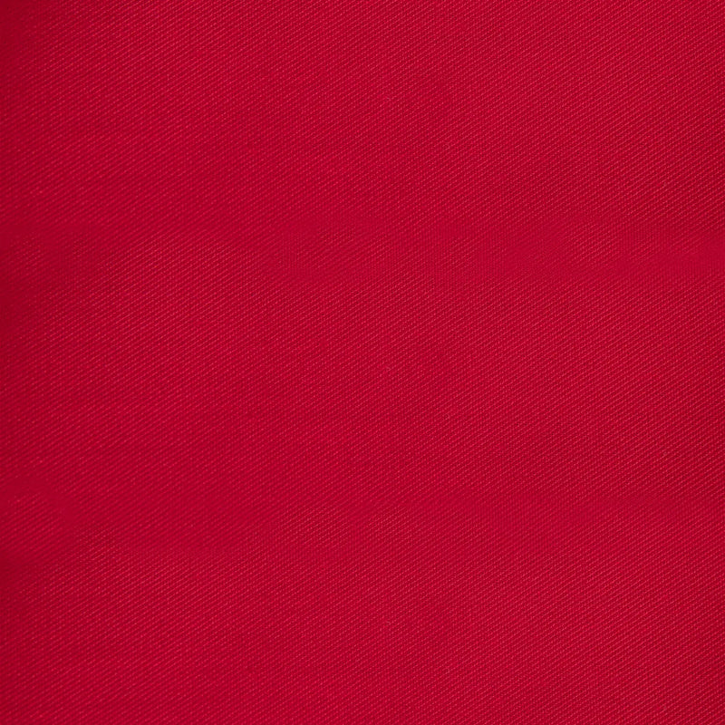 Tecido Sarja Poliester e Algodao vermelho 200 g Texland