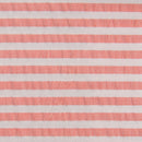 Schwarzer Slims Stoff mit Lycra | Rot