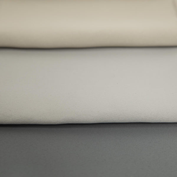 OBLY CORTINATED FABRIC - SATEN | Gray beige