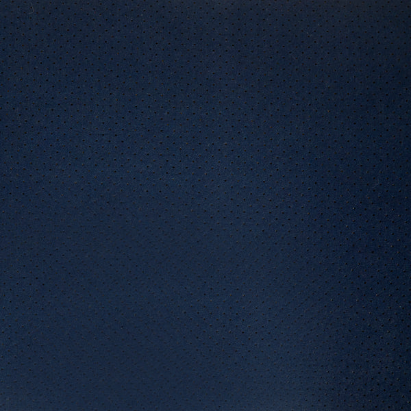Alcantara Fabric Perforated - Navy Blue