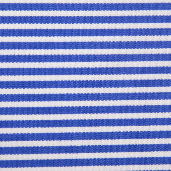     tecido_sarja_riscas_brancas_poliester_algodao_para_fardas_fardamento_alta_qualidade_e_conforto_azul_pastel_Texland