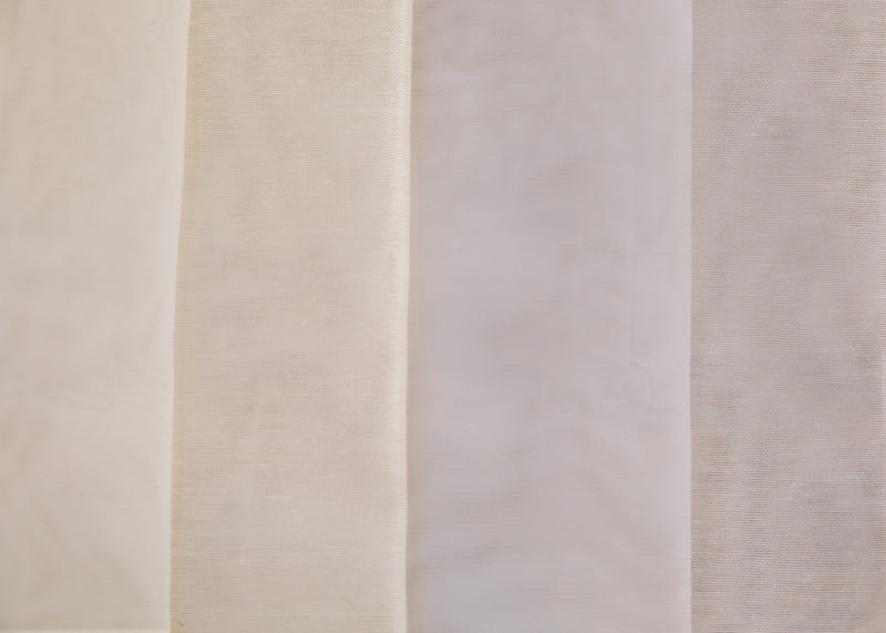 Fabrics para cortina - Musselina beige amarillenta