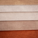 Geometric velvet fabric for upholstery - Big Beige | Ciga