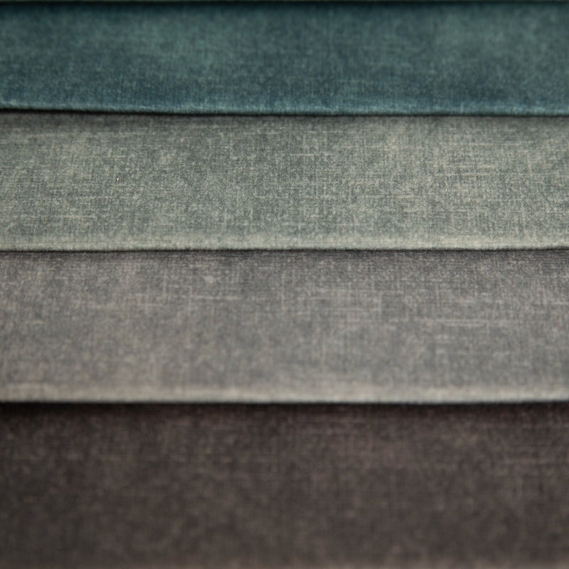 Geometrische fluwelen stof voor bekleding - grijs | Ciga