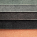 Geometric velvet fabric for upholstery - salmon | Ciga