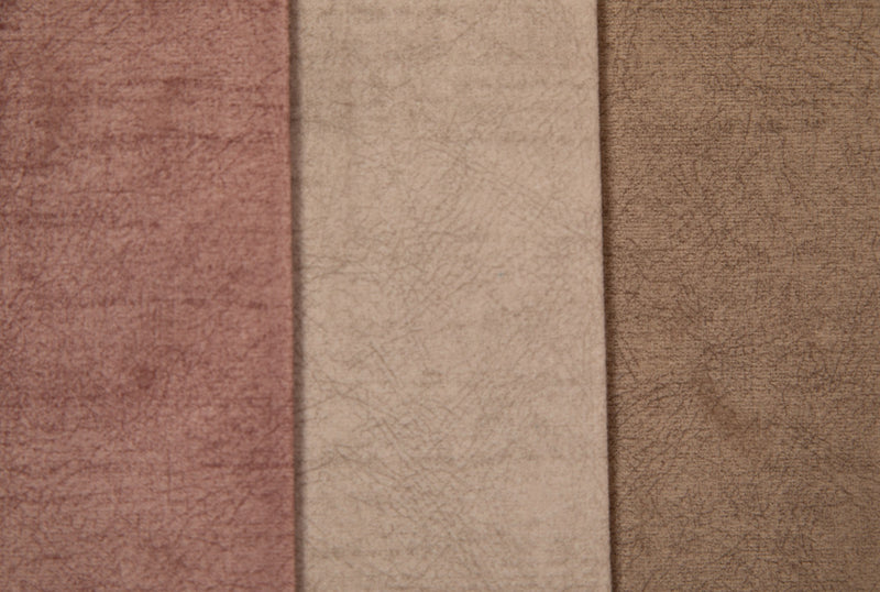 Fabric Velvet Scratched for Upholstery - Beige | Ebra