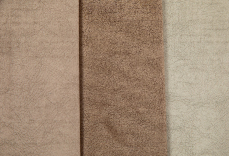 Risted Velvet Fabric for Upholstery - Pearl | Ebra