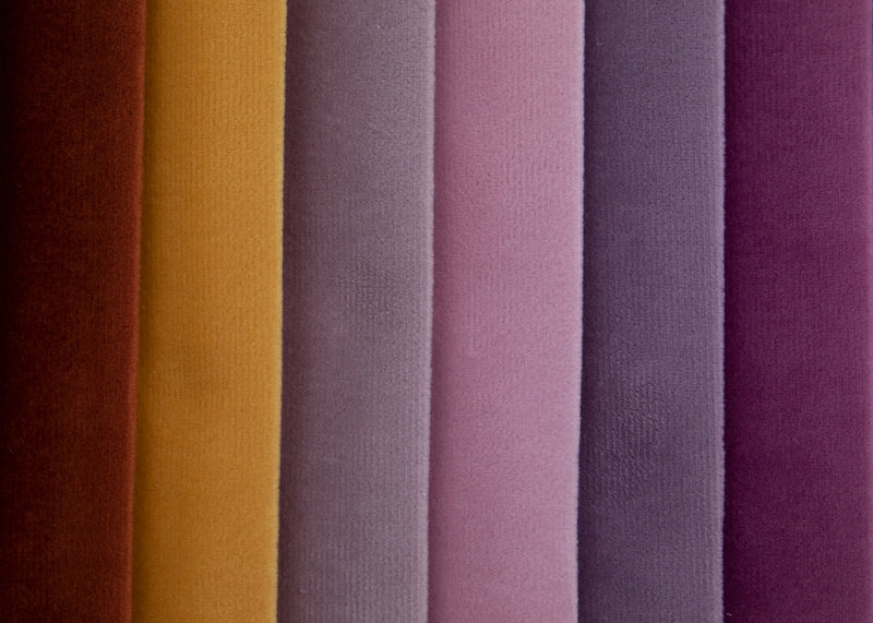 Tissu de velours à tapisser et à gâcher - Minutes - Rose foncé