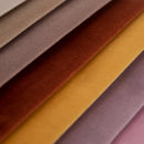 Velvet fabric to line and spoil - Minutes - brick