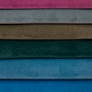 Velvet stof tot lijn en buit - minuten - lichtgroen