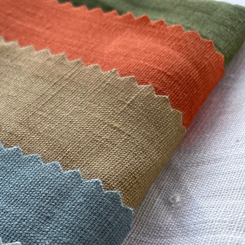 Half -linen Fabric Star | Vert olive